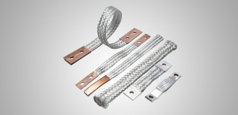 Flexible Tinned Copper Braid Bonds